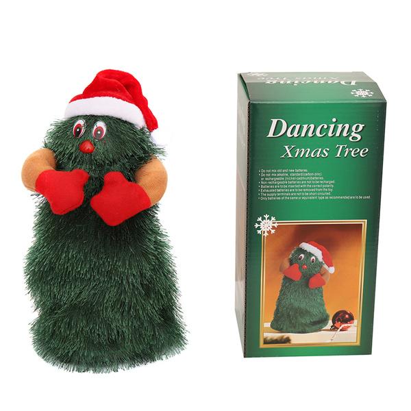 Electric Rotating Dancing Singing Christmas Tree Xmas Toy Doll Battery K2J2 Electric Rotating Dancing Singing Christmas Tree Xmas Toy Doll Battery K2J2