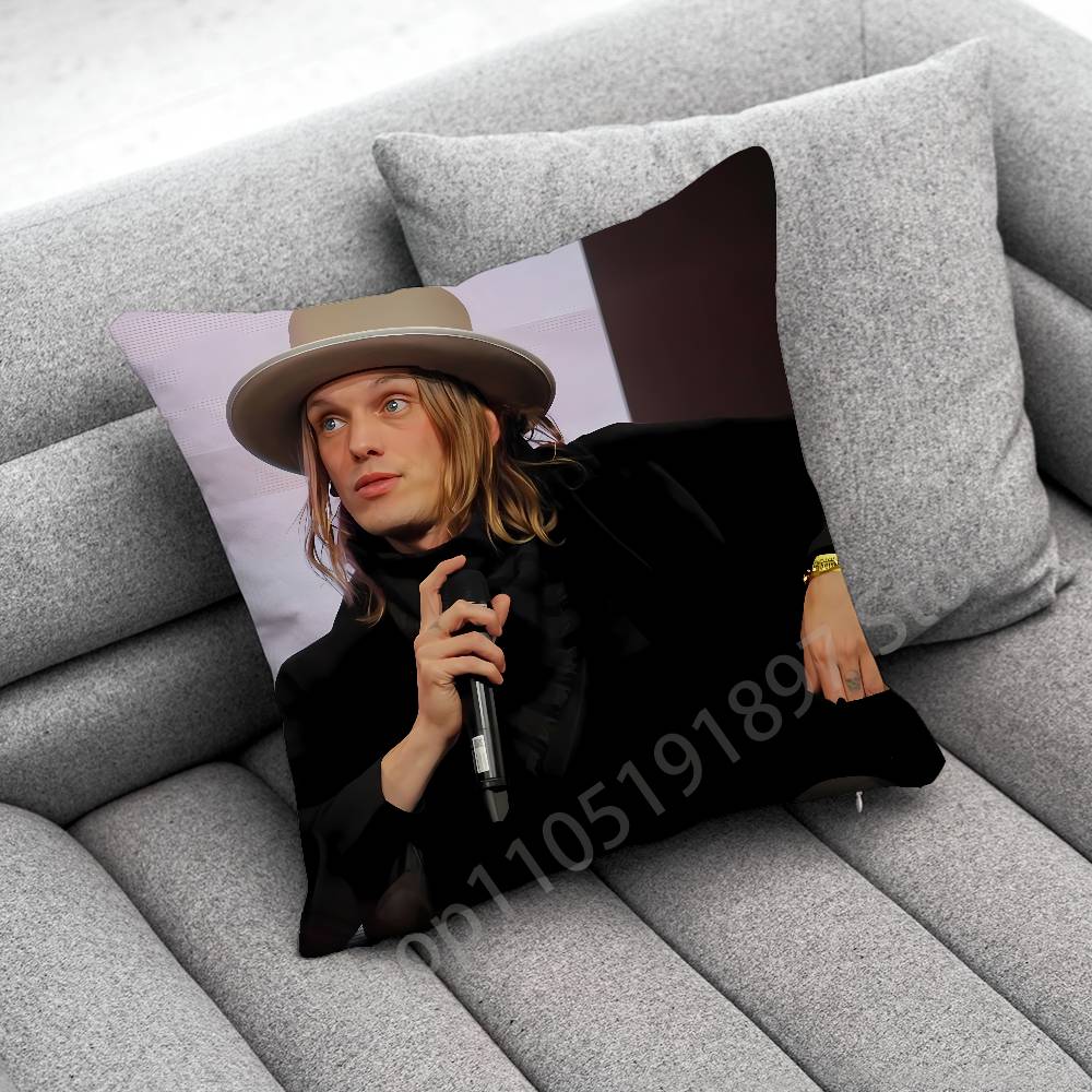 Actor J-Jamie Campbell Bower Throw Pillow Case For 45*45Cm 40Cm 55Cm 50Cm 30Cm Square Car Pillowcase Shell