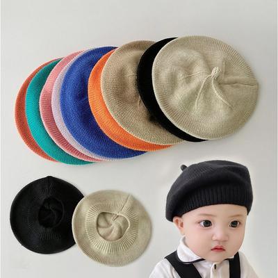Warm Baby Beret Hat Soft Children Newsboy Cap Children's Accessories Kids Berets  Boys Girls