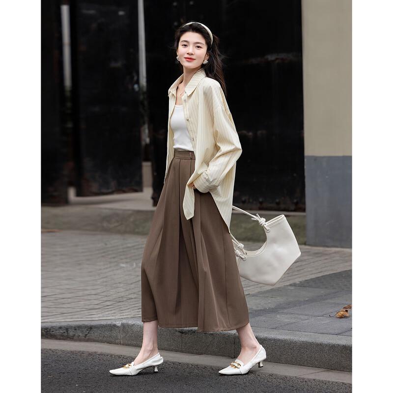 Demana Women s Two-Way Design Letter Embroidered Blouse M