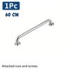 Stainless Steel Non‑Slip Shower Grab Bar Bathroom Toilet Safety Hand Support Rail Multi‑Purpose Towel Holder