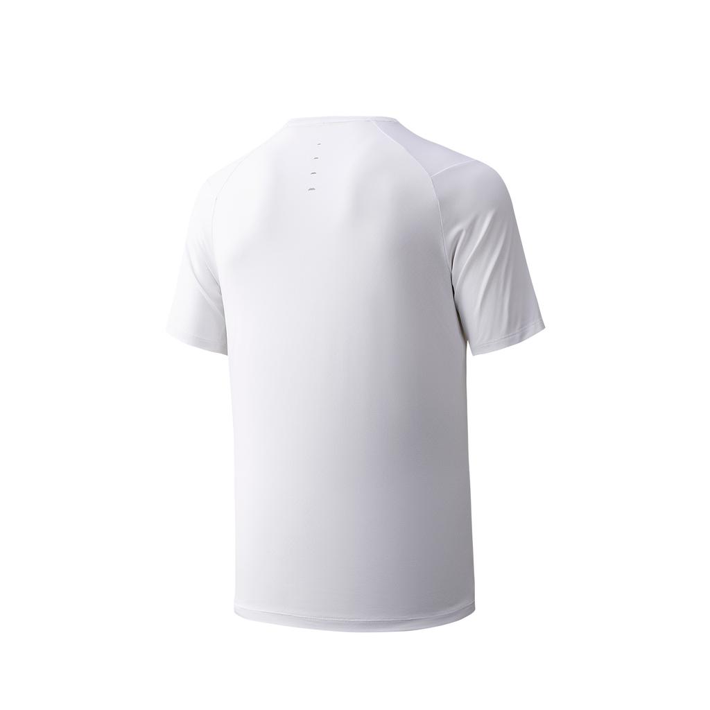 Anta Short Sleeve Knitted T-Shirt Summer 2026 Men tops Pure-White 952625101-2