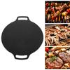 Korean   BBQ Grill Pan Korean Round Griddle Non Stick 6 Layer Coating Round Griddle for Indoor Outdoor