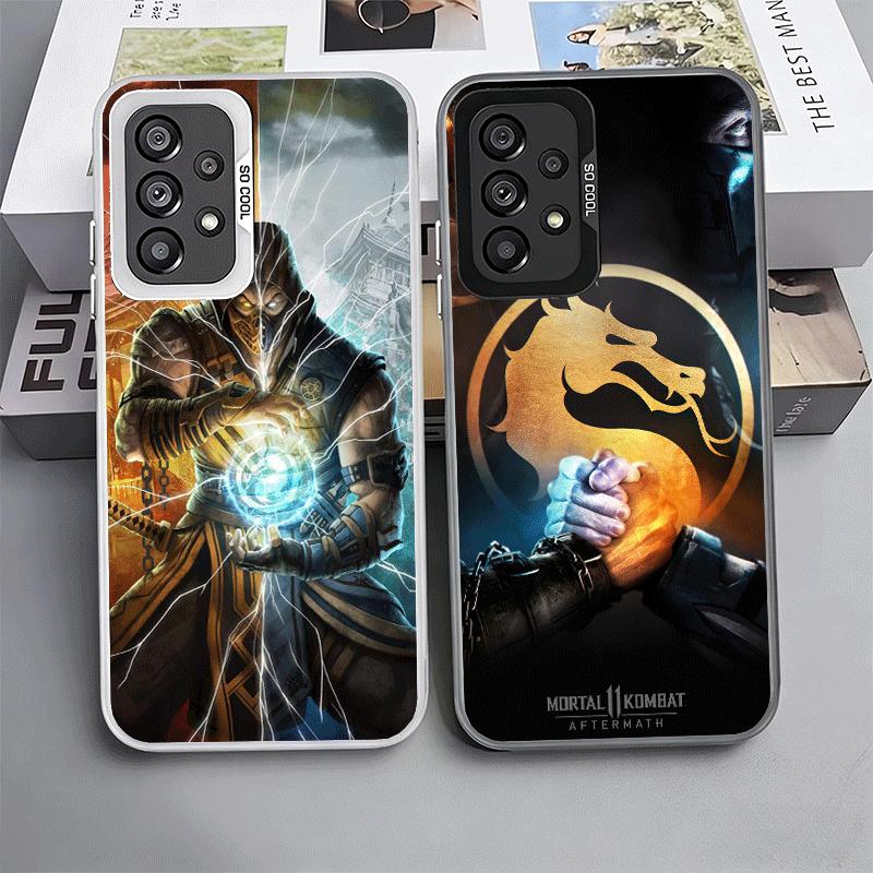 Mortal Kombat Game Shockproof Phone Case for Samsung A17 A16 A15 A14 A37 A57 A36 A56 A26 A35 A55 A25 A34 A54 A24 A13 A23 A33 A53