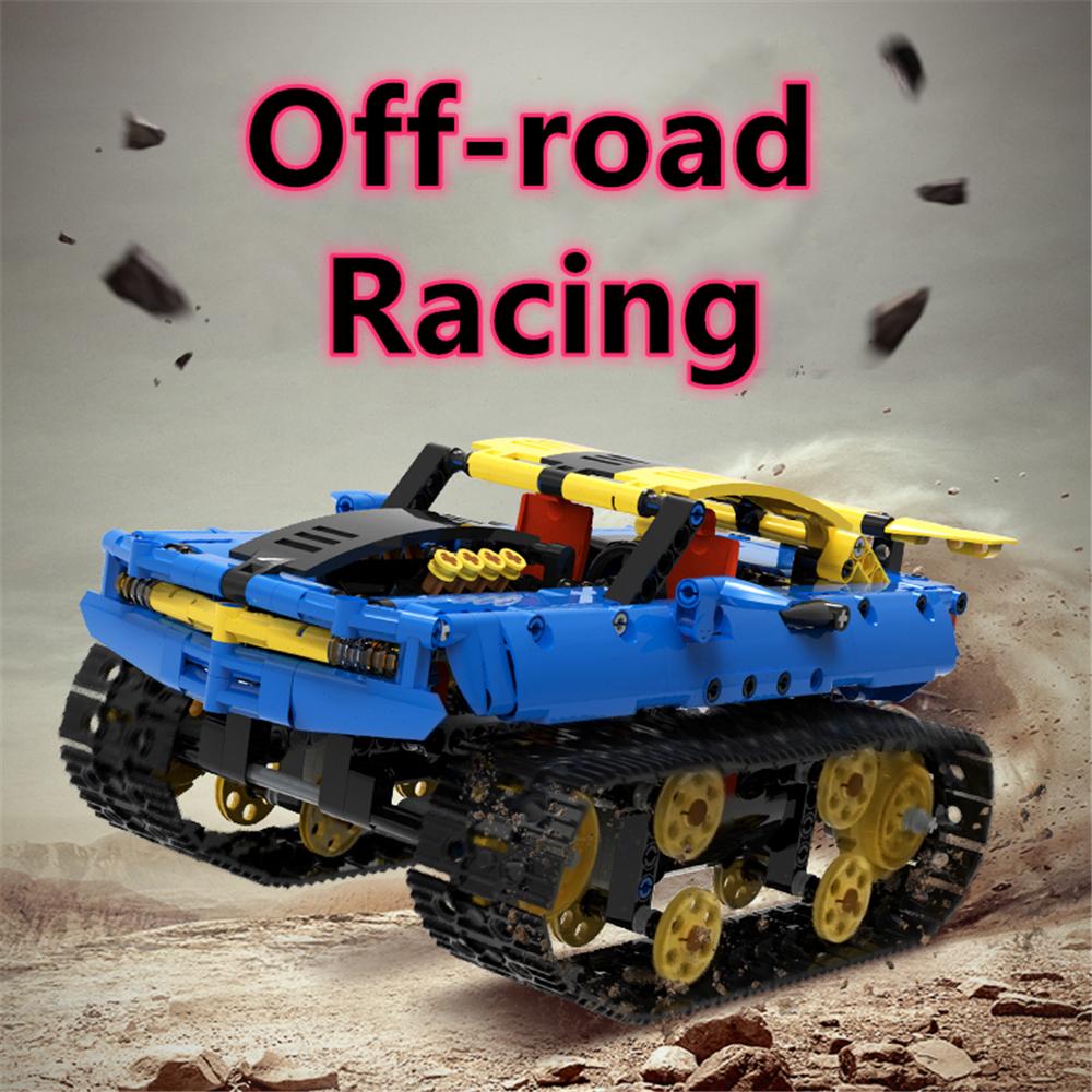 Rc Racing Auto Baksten Off-Road Voertuig Tank Elektrische Bouwstens Technische App Programme Controle Rijden Speelgoed Jongen Gifts 572 Pcs