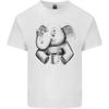 An Elephant Drinking Coffee Kids T-Shirt Childrens