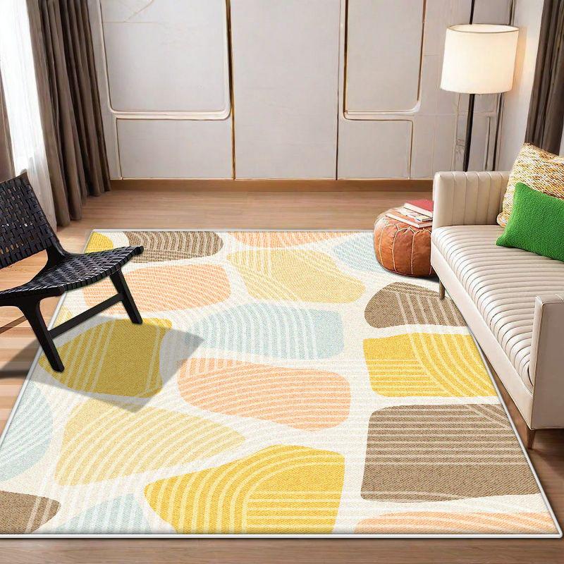 Modern Area Rug For Living Room Under Coffee Table Bedroom Large Non-Slip Machine Washable