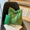 Sac à bandoulière mode grande capacité en cuir souple pour femme, été, rétro, texture commuting, sac sous-aisselle, sac décontracté