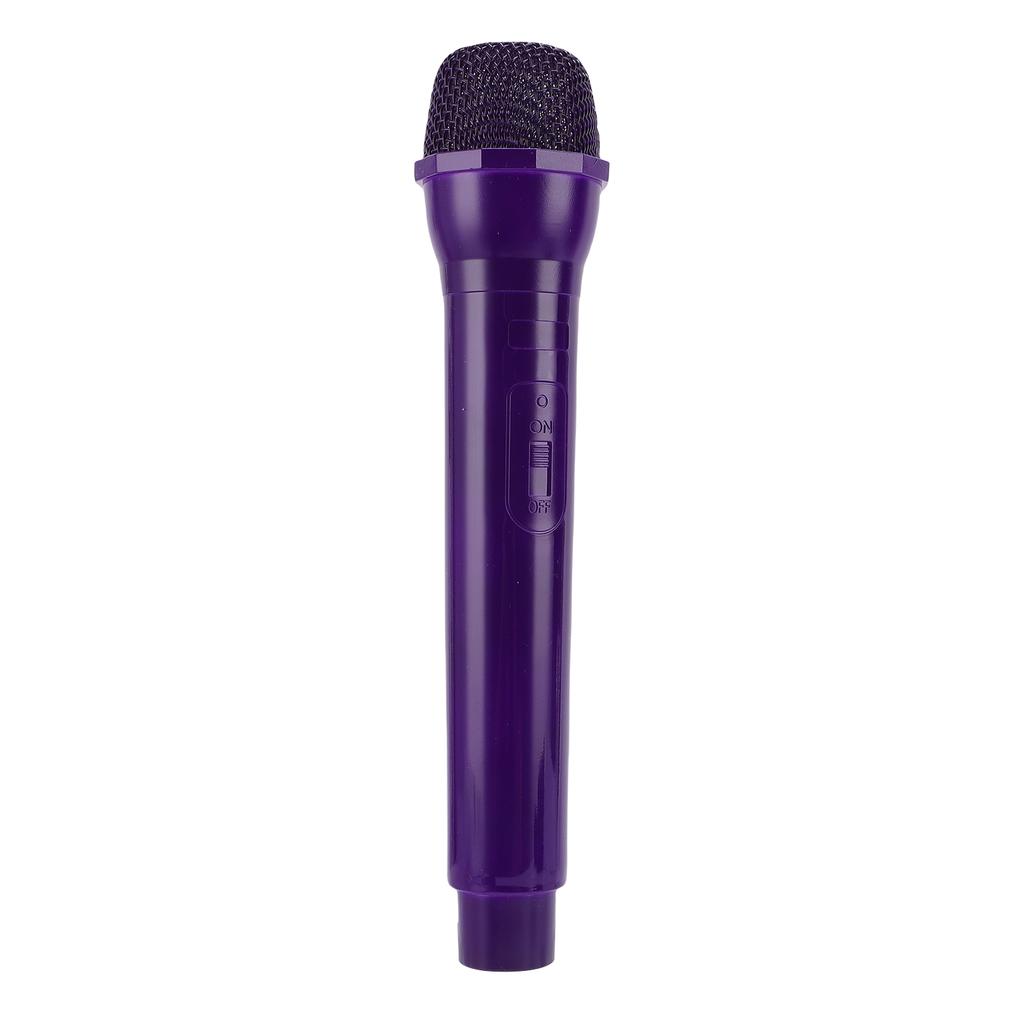 Microphone Cosplay Prop Lightweight Portable 1:1 Scale Speech Practice Fake Mic for Photo Taking