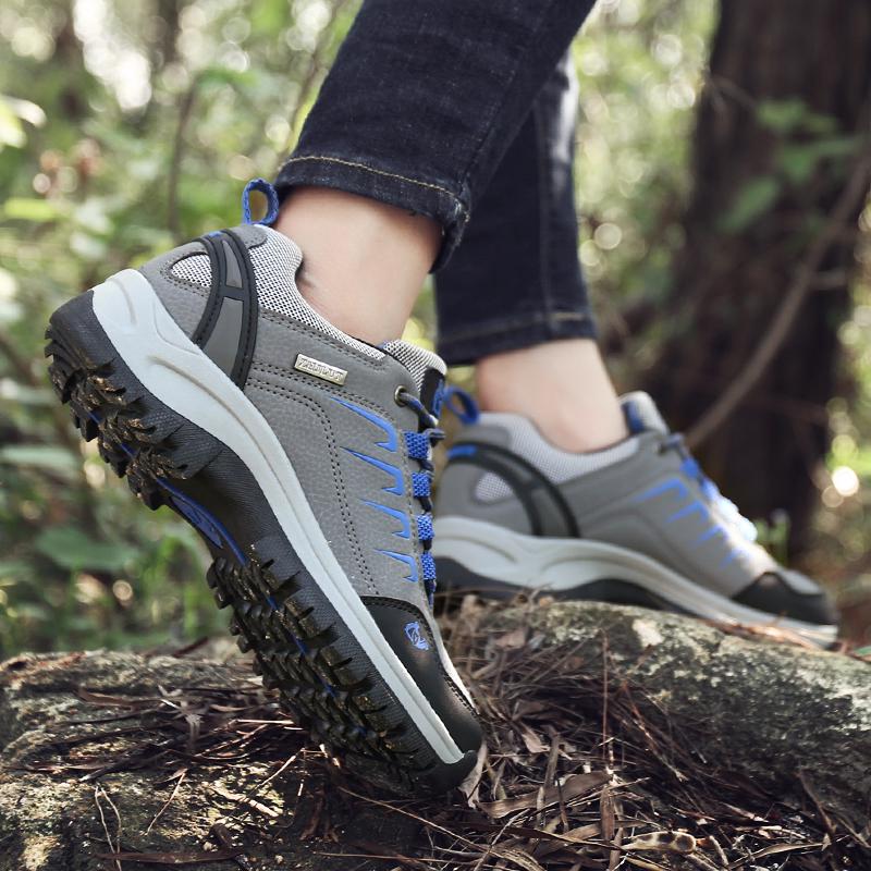 36-47 Large Anti Slip Couple Fashion Outdoor Leisure Mountaineering Shoes Travel Hiking Shoes Sports Shoes