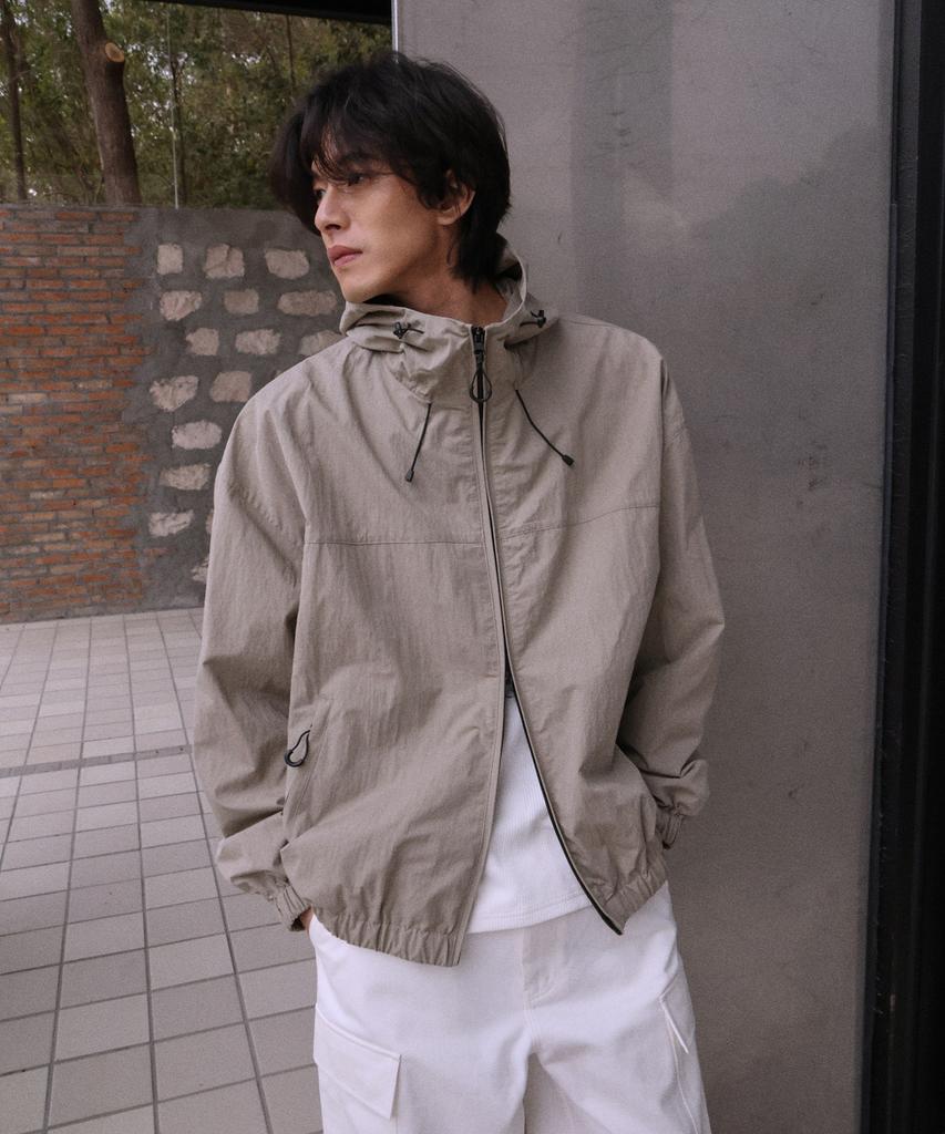 Mood Inside Crispy Windbreaker_4 Colors