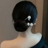 Women's Daily Simple Pearl Sitting Tree Branch Hairpin