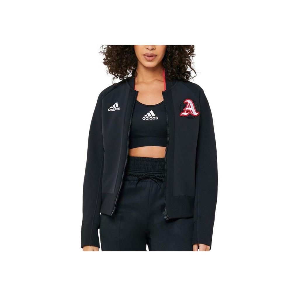 adidas VRCT Ceket Uzun Kollu Spor Mont Kadın Dış Giyim Siyah FI9214