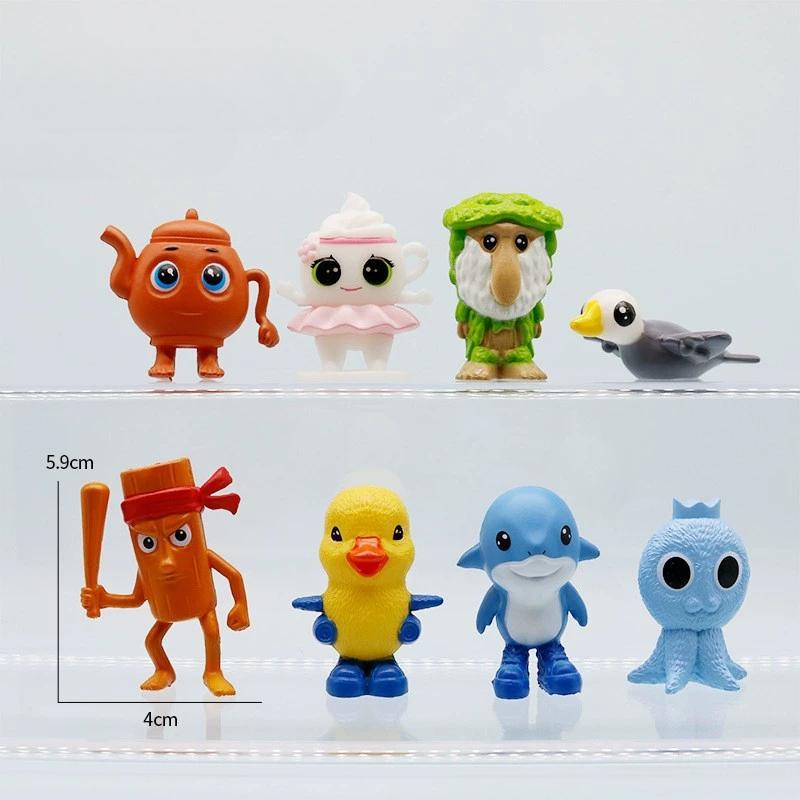 Set Jucării Figurine Italian Brainrot Tung Sahur Figurine Tralalero Tralala Bombardino Crocodilo Rechin Bananini Model Decor Cadou