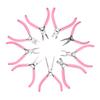 Heavy Duty Pink Crafting Pliers Featuring Reinforced Steel Construction Flexible Jaw Design Suitable For DIYer Projects