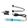 PH Module Probe Kit Fast Response 0 100 Celsius  0 14 PH Detect Sensor Module and Electrode Probe