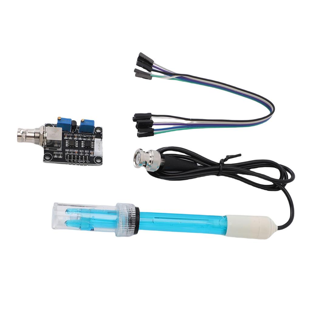 PH Module Probe Kit Fast Response 0 100 Celsius 0 14 PH Detect Sensor Module and Electrode Probe