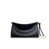 Cross-border French niche leather clip bag, retro baguette bag, high-end single shoulder underarm bag, fashion messenger women's bag