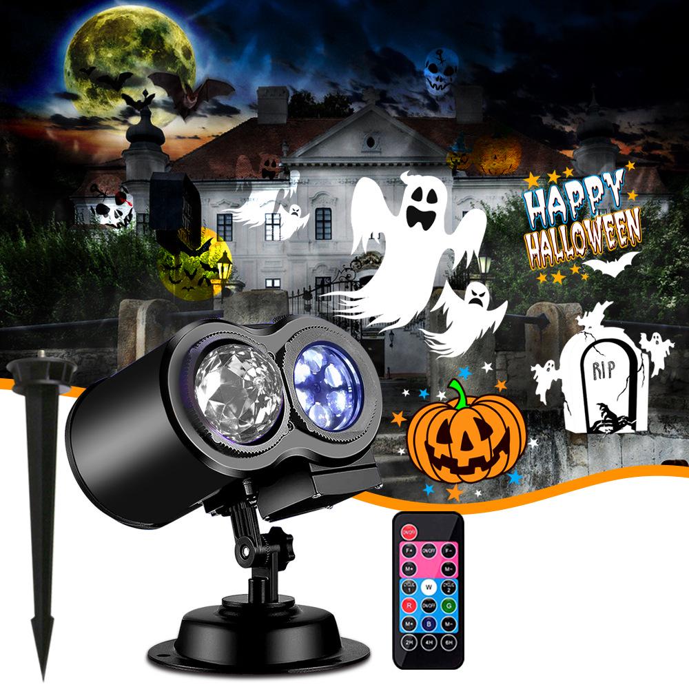 Bright Outdoor Waterproof Snowflake Projector Light for Christmas & Halloween