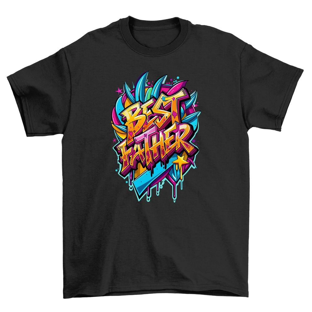 Best Father in the Galaxy - Funny ''Best Father Star'' T-shirt, Ideal Gift for the