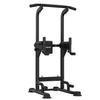 Klimmzugstange, 150kg Power Tower Dip Station, Trainings-Dipstation mit H-förmiger stabiler Basis & Rückenpolster, Verstellbare Höhe 12 Stufen Frei Stehend Chin Up
