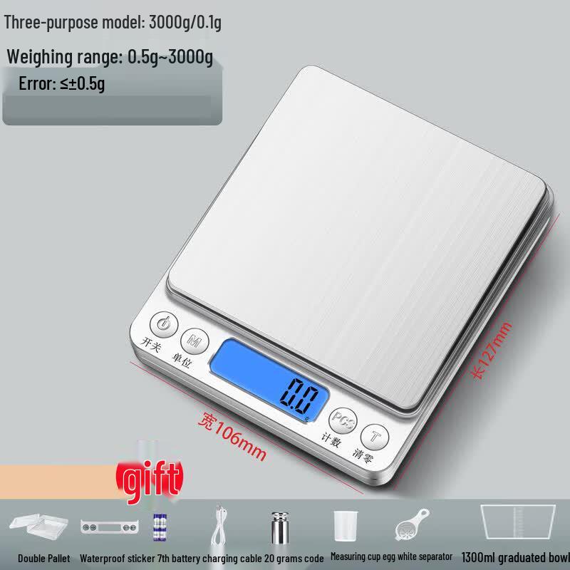 

Yingtang B 3kg/0.1g Multi-Purpose Digital Scale