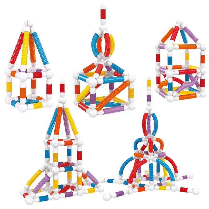 Creative Telescopic Magnetic Puzzle Stick for Early Learning and Decompression