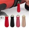 2 Pieces Zipper Pulls PU Leather Replacement Zipper Parts Zip Puller Tag for Luggage Handbags Suitcase Jacket Accessories
