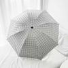 Cute Cat Automatic Umbrella for Women, Dual-Use for Sun and Rain, Foldable Sunshade Umbrella, Uv Protection Sunshade Umbrella for Students