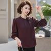 Women's Elegant Ribbon Long Sleeve Blouse