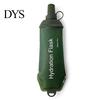 Faltbarer Trinkwasserbehälter TPU Weichflasche Feldflasche Lebensmittelqualität Auslaufsicher Sport BPA Frei Auslaufsicher Faltbar Outdoor Hydration