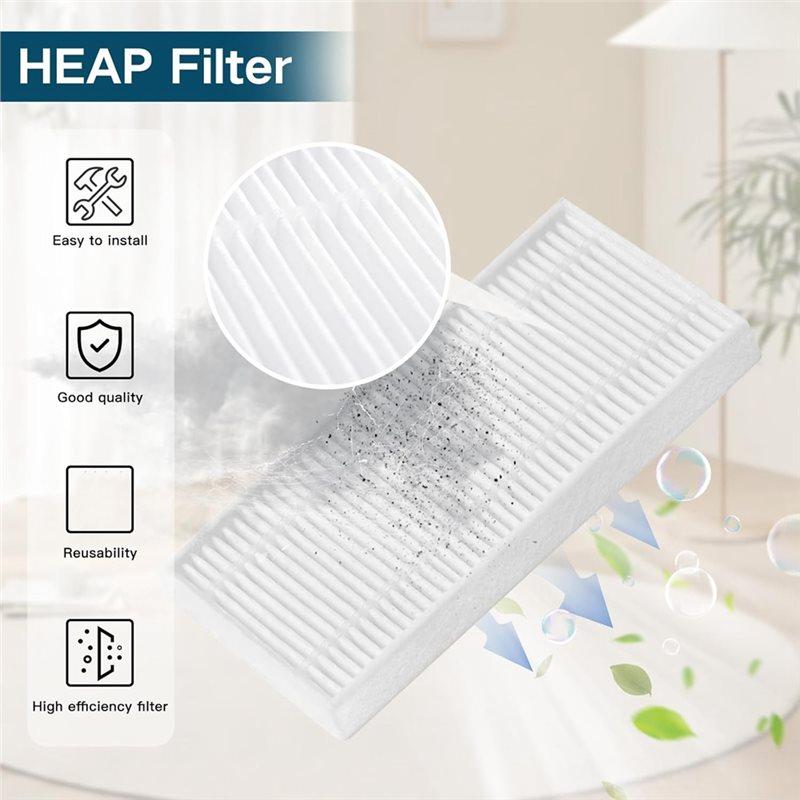 LITE-Roller Brush HEPA Filter Side Brushes Dust Bag Replacement Parts For Eufy C10 Robot Vacuum Cleaner Accessories