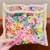 50/100Pcs Elastic Girls Hair Bands Random Style Kids Headband  Baby Girl Hair Accessories