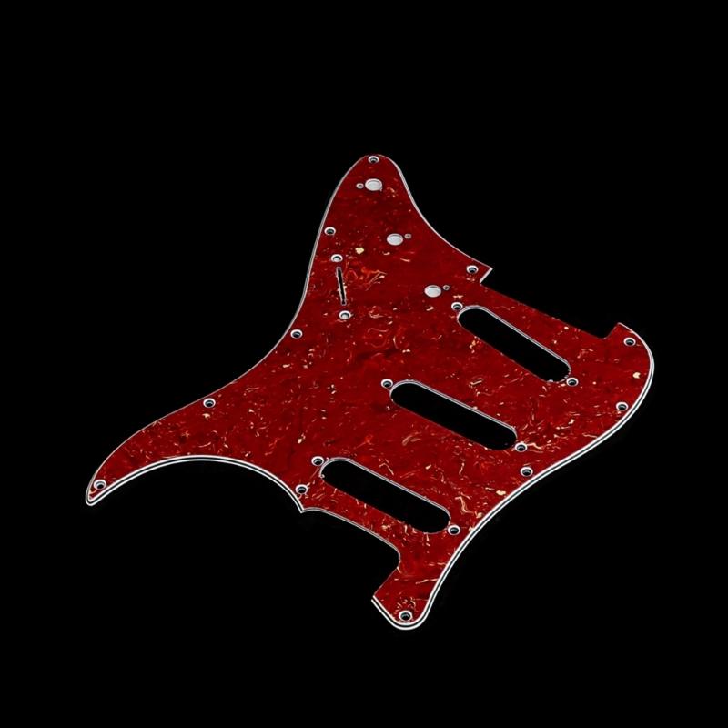 3-Ply 11Hole Electric Guitar Pickguard Anti-Scratch Pearl Plate Guard Cover for ST SQ Electric Guitar Accessories