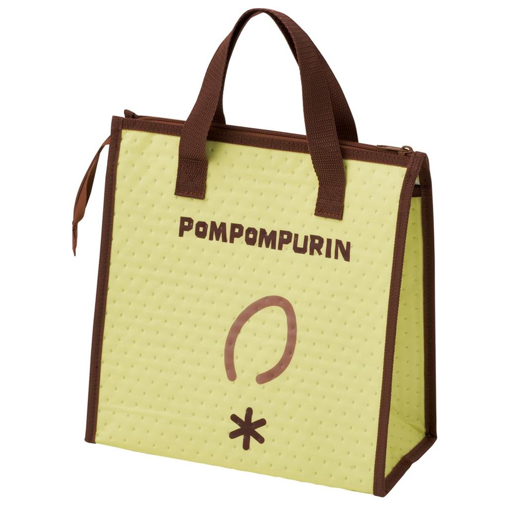 Skater Lunch Insulated Sanrio Pompompurin Face Design Bag, Non-woven Fabric, Bag, FBC1-A