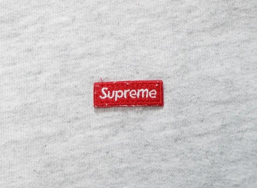Supreme Small Box Sweatshort "Ash Grey"