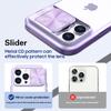 Funda Protectora de Lente de Cámara Deslizante de Lujo Para iPhone 15 14 13 12 11 Pro Max X XS XR 7 8 Plus SE3 Parachoques Resistente a Golpes Funda Transparente