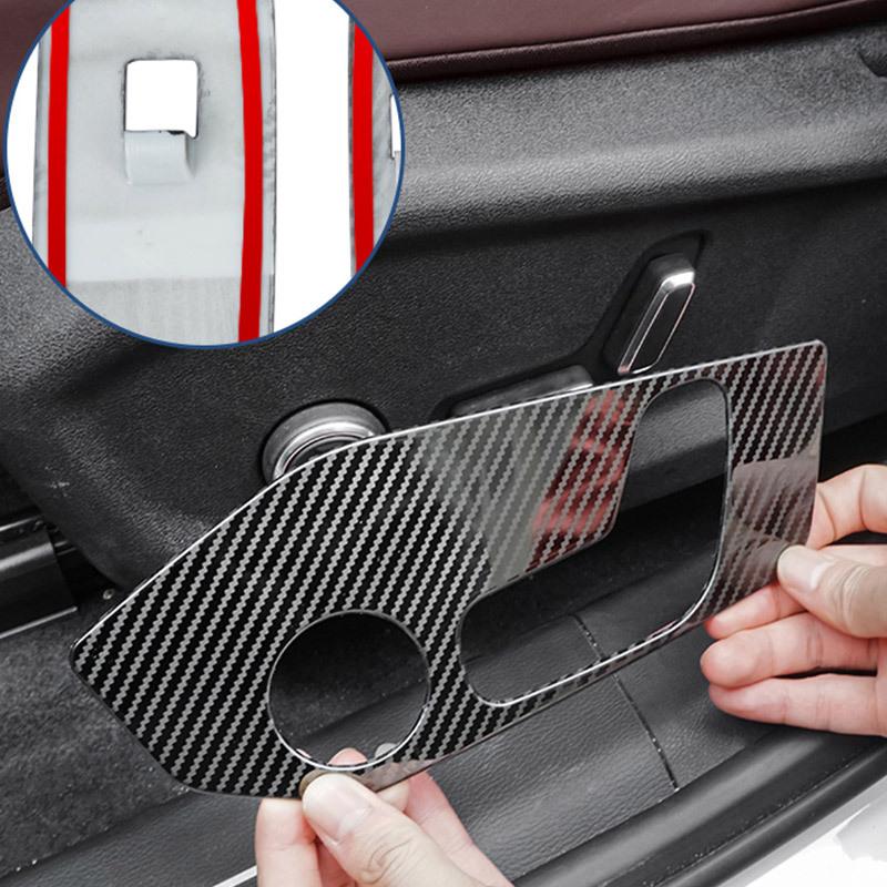 Seat Adjustment Button Cover Panel Stainless Steel Trim For Geely MONJARO KX11 Manjaro 2024 Interior Moulding Accessories
