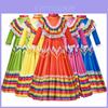 Game Themed Mexicana Dress For Stage Performance And Cultural Events