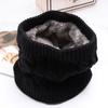 Circle Cable Go Out Wrap Winter Warm Neck Warmer Circle Thicken Scarf Loop Snood Shawl Brushed Knit