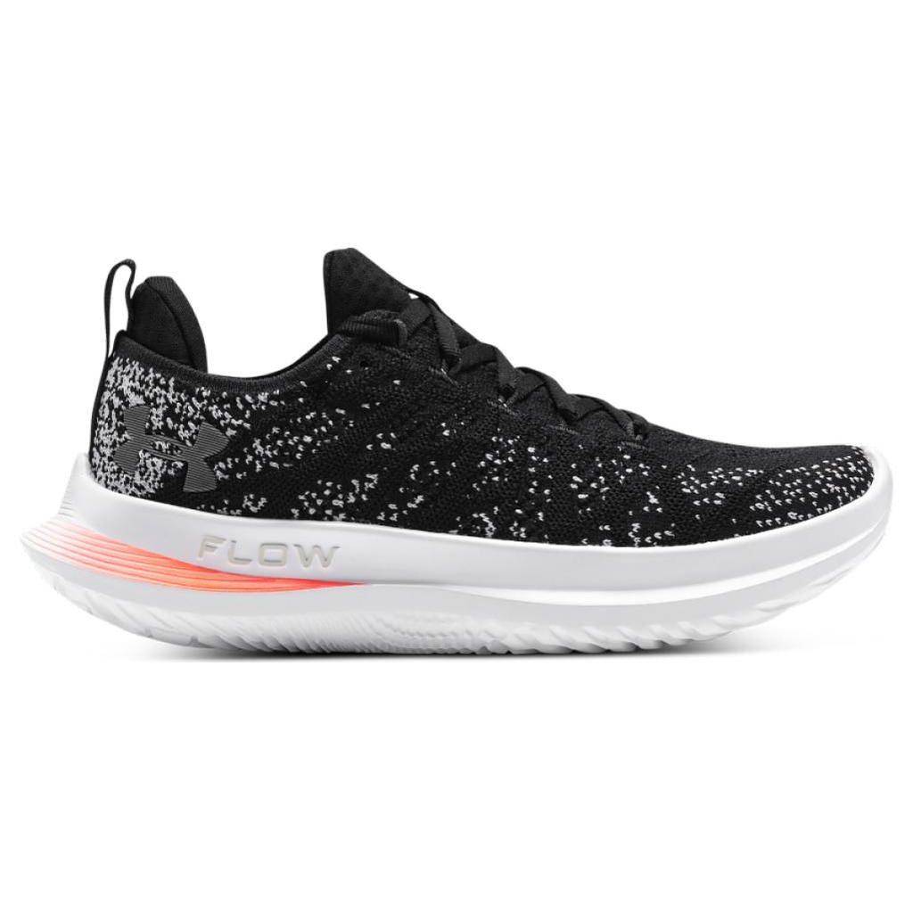 Under Armour Flow Velociti 3 Black Silver Red Women Sneakers Mod-Grey 3026124-004