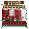 New CR7 Birthday Decoration Soccer Superstar Party Supplies Football Party Favors Tablecloth Plate Paper Cup Backdrop