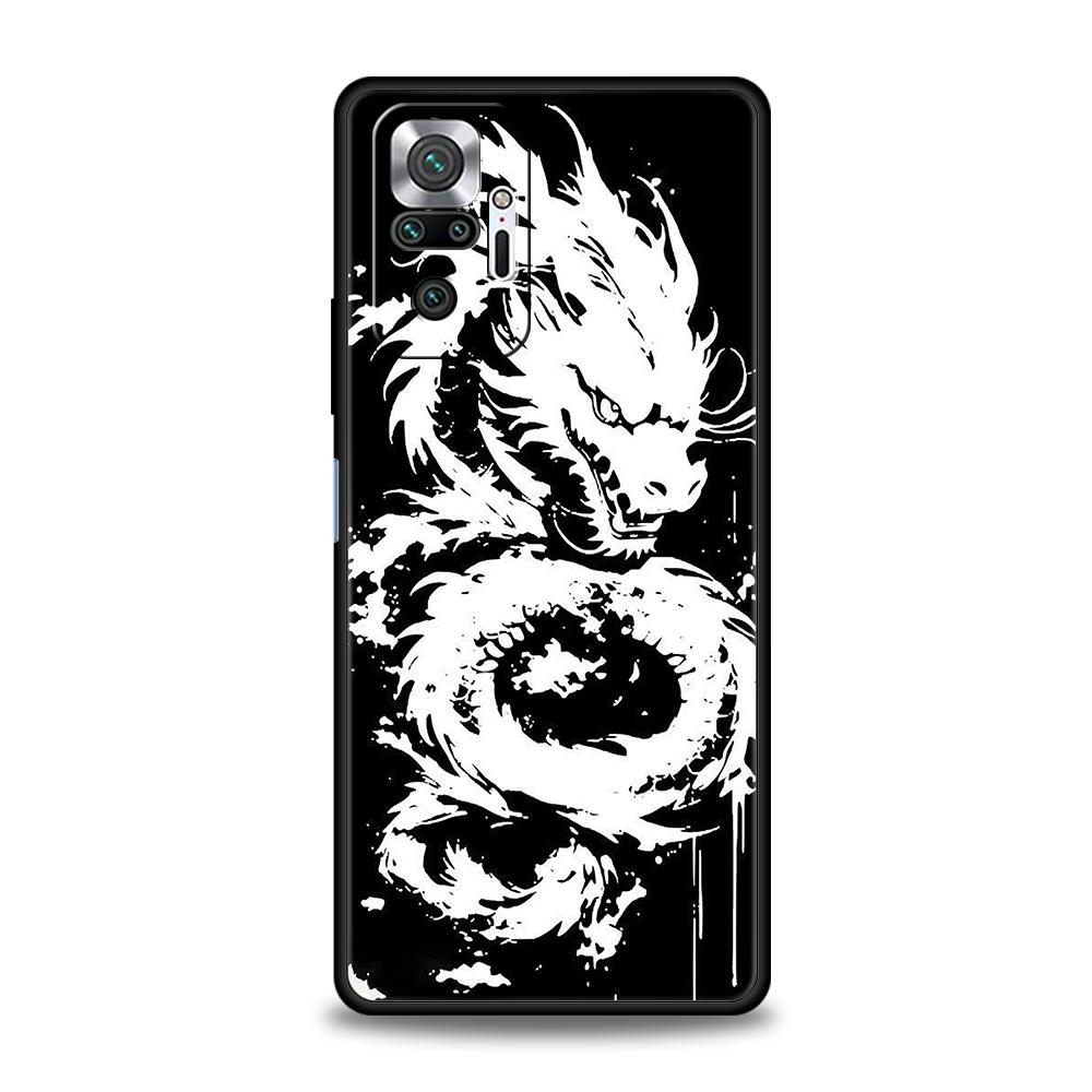 Dragon Phone Case For Xiaomi Redmi Note 14 5G 13 12 10 11 Pro Plus 4G 14C 13C 12C 10C 9C Soft TPU Cover