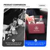 PISZ8 Car Seat Storage Organizer Phone Coins Key Stowing Tidying Tool For Mercedes Benz AMG A C E S G Class W201 W210 W108 W204 W205