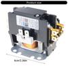 Portable Contactor 220V Coils Accessory for Air Conditioners Heat Pumps and Refrigeration Systems 130A Poles 30A