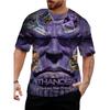 2026 Summer Men's Thanos 3d Printed T-Shirt Fashion Round Neck Short Sleeve Casual Street T Shirt Men Tops Clothing
