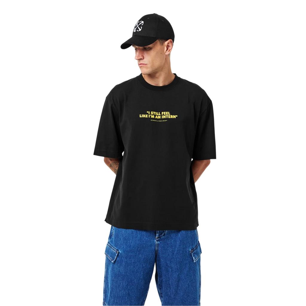 Off White Mens Feel Like An Intern T-Shirt