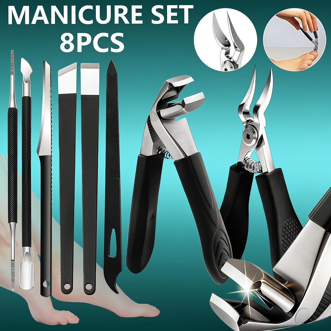 Special Paronychia Nail Clippers - Eagle Beak Slanted Tip Pedicure Set