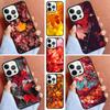 Autumn Falling Leaves Maple Phone Case For iPhone 17 Air 11 12 13 14 15 16 Pro Max Cover For iPhone 17 Air Max Plus