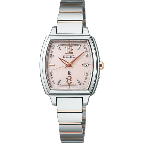 

Seiko Watch Lucia Solar Radio-Controlled Sapphire Crystal Watch SSVW057 Gold